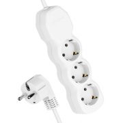 Удлинитель 3х3м с заземл. 10А IP20 ПВС 3х0.75 КОСМОС YKsm3m-3g-Z(10A)P