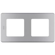 Рамка 2-м Inspiria алюм. Leg 673942