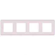 Рамка 4-м Inspiria роз. Leg 673964