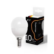Лампа светодиодная Supermax 10Вт шар 45мм E14 230В 4000К КОСМОС Sup_LED10wGL45E1440