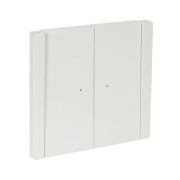 Выключатель 2-кл. СП FORTE&PIANO 10А FP206 с индикацией бел. IEK FP-V20-1-10-1-K01